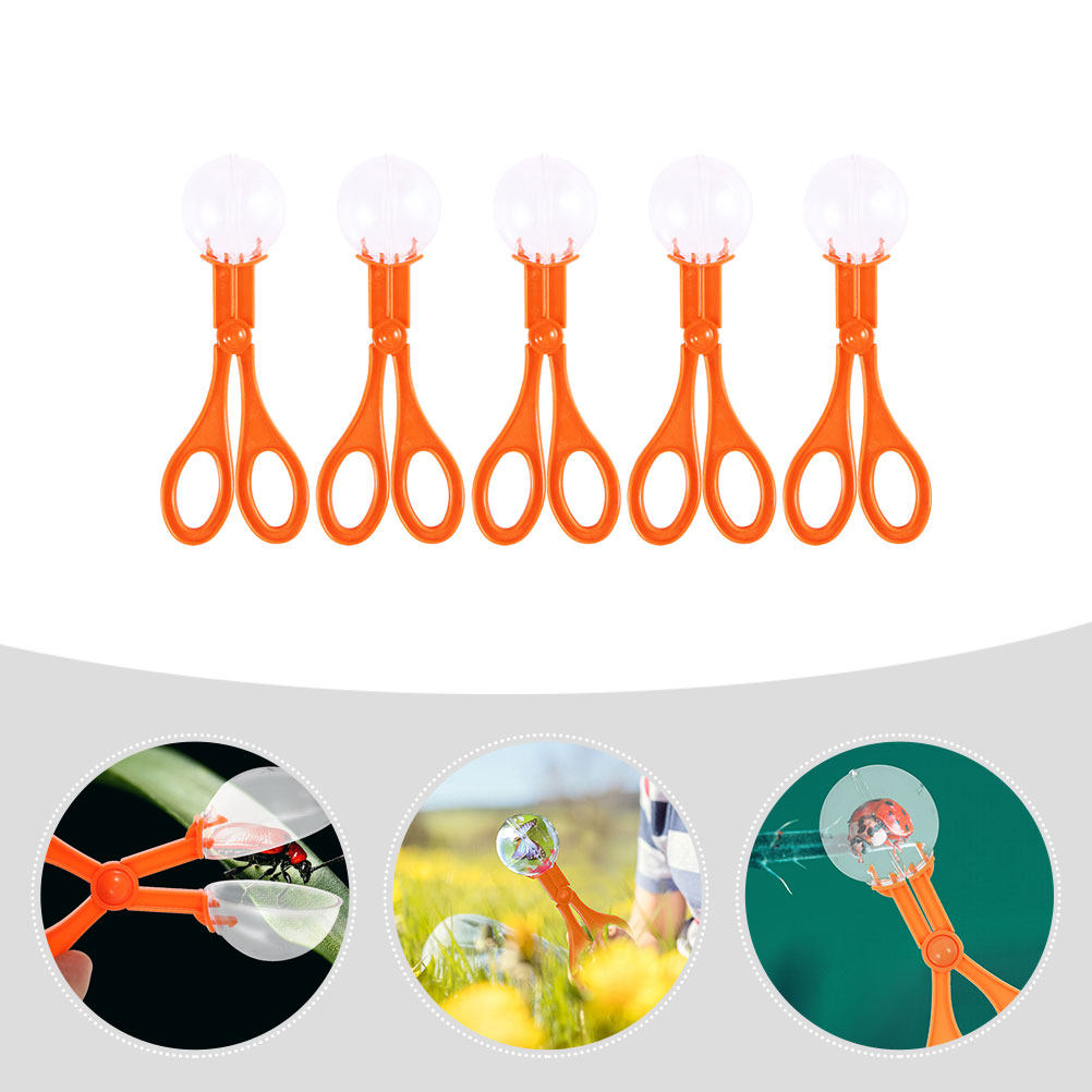 Kids Education Tools - 5Pcs Penjepit Serangga Anak Desain Gunting