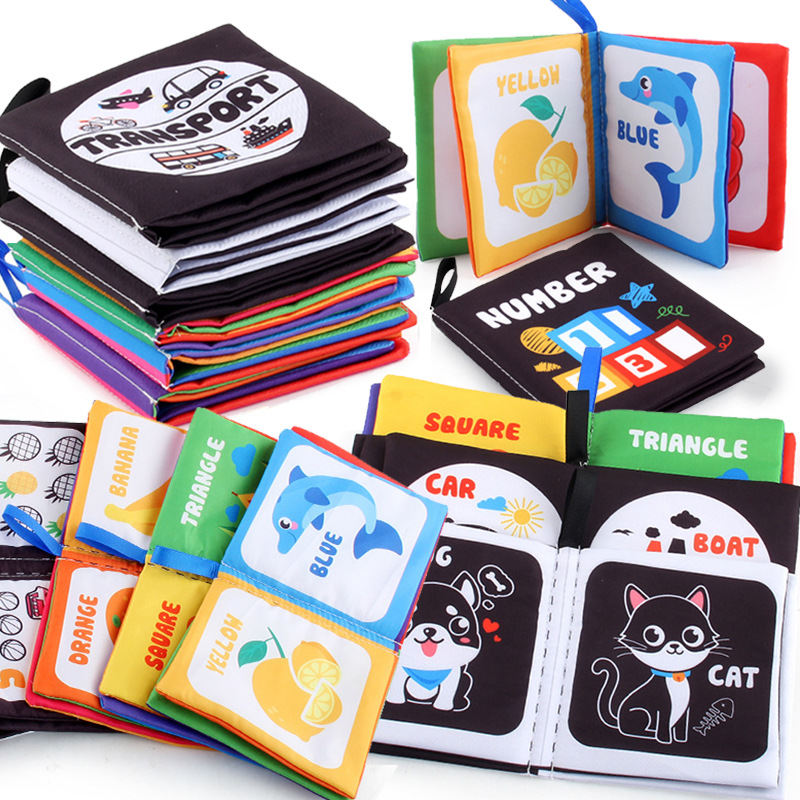 Kids Early Education Books - Buku kain bayi untuk bayi baru