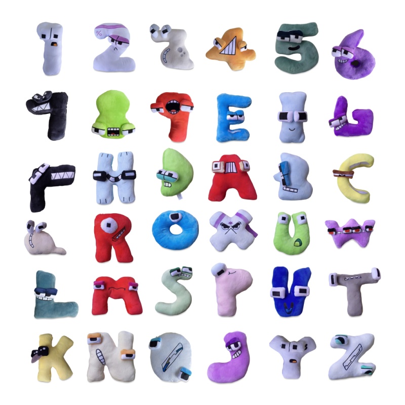 Kids Education Movies - 26 Pcs Set Mainan Boneka Alfabet