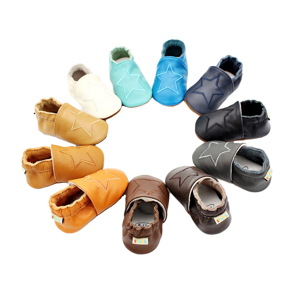 Kids Education Steps - Sepatu Kasual Kulit Sapi Bayi Untuk