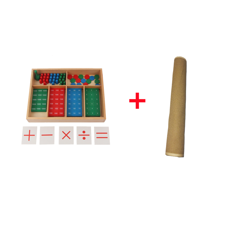 Kids Education Tools - Permainan stempel mainan matematika montesori untuk
