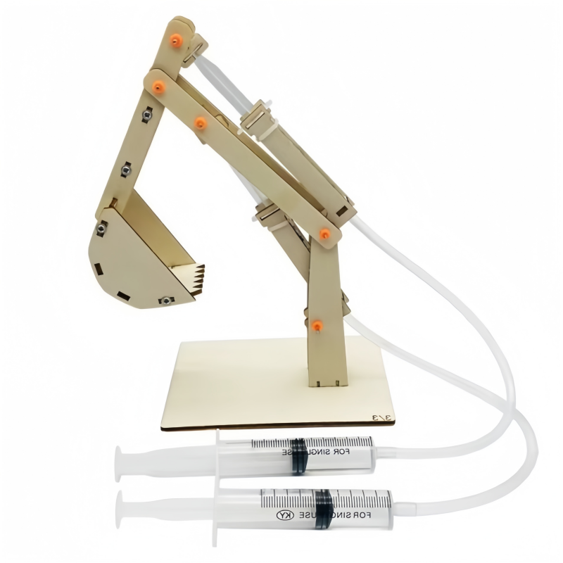 Kids Education Tools - Model Ekskavator Hidrolik DIY Mainan Sains