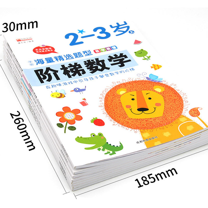 Kids Education Steps - Buku Kerja Matematika Langkah-demi-Langkah untuk Anak
