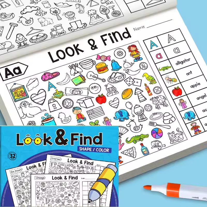 Kids Education And You - Buku Mewarnai Temukan dan Gambar untuk