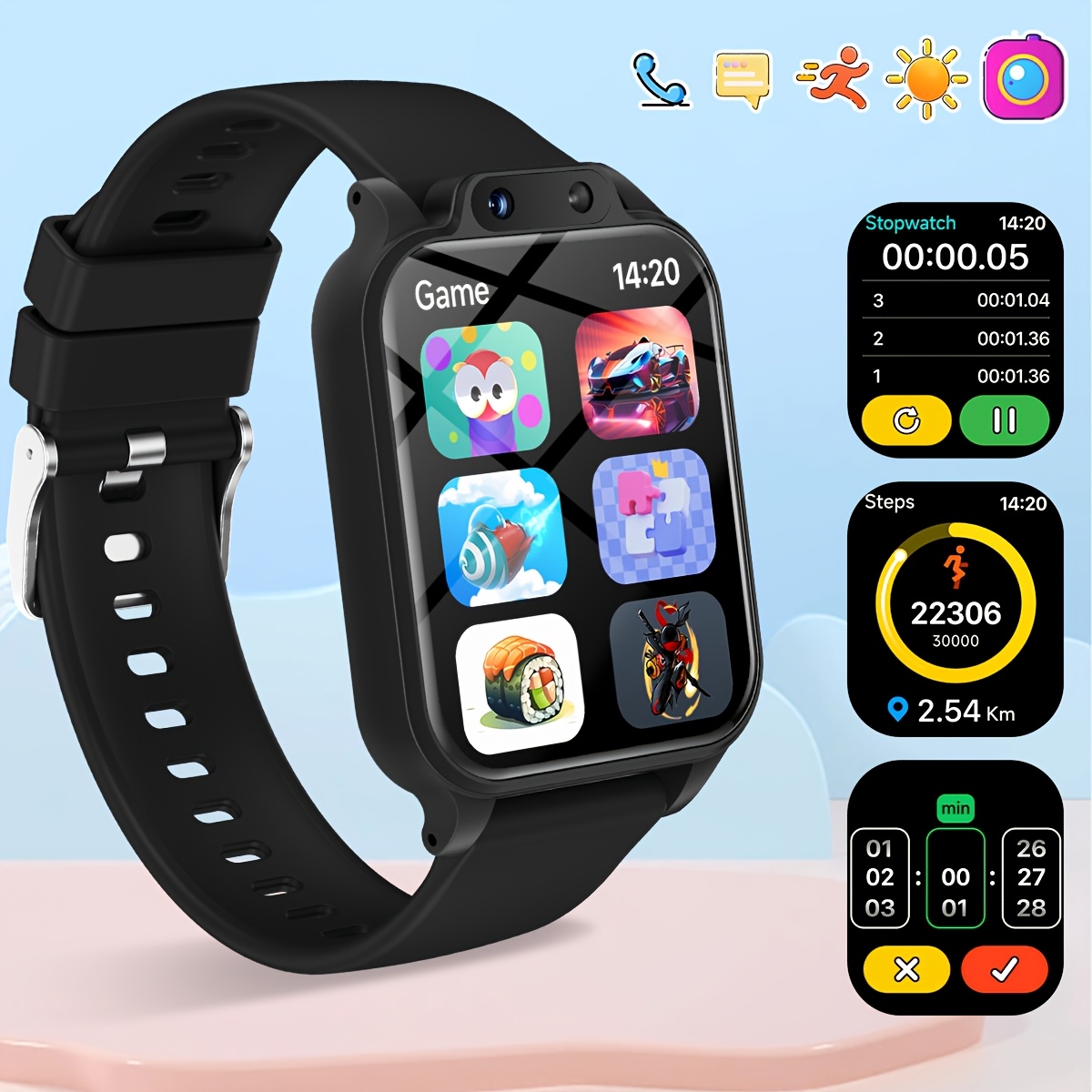 Kids Education Steps - Jam Tangan Pintar Anak dengan 18