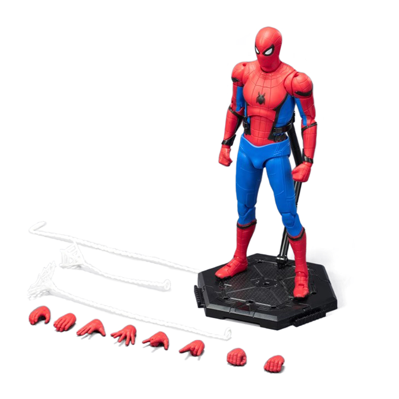 Kids Education Movies - Figur Aksi Fondjoy Spider-Man Stark Suit