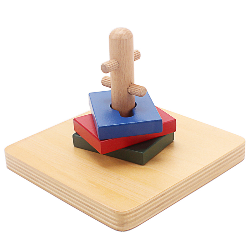 Kids Educational Box - Mainan Kayu Montessori Bayi Mainan Bentuk