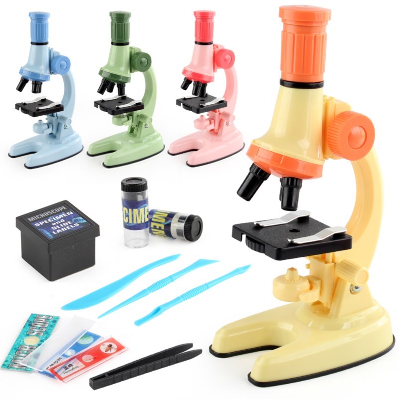 Kids Education Tools - Mikroskop Sains Anak-anak Lampu LED HD