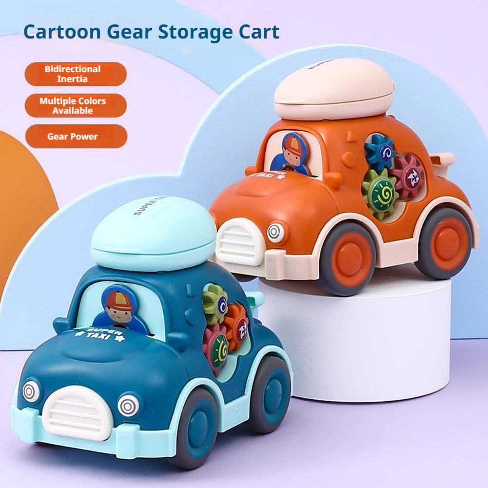 Kids Educational Device - Mobil Mainan Mini Tarik Mundur Kartun,