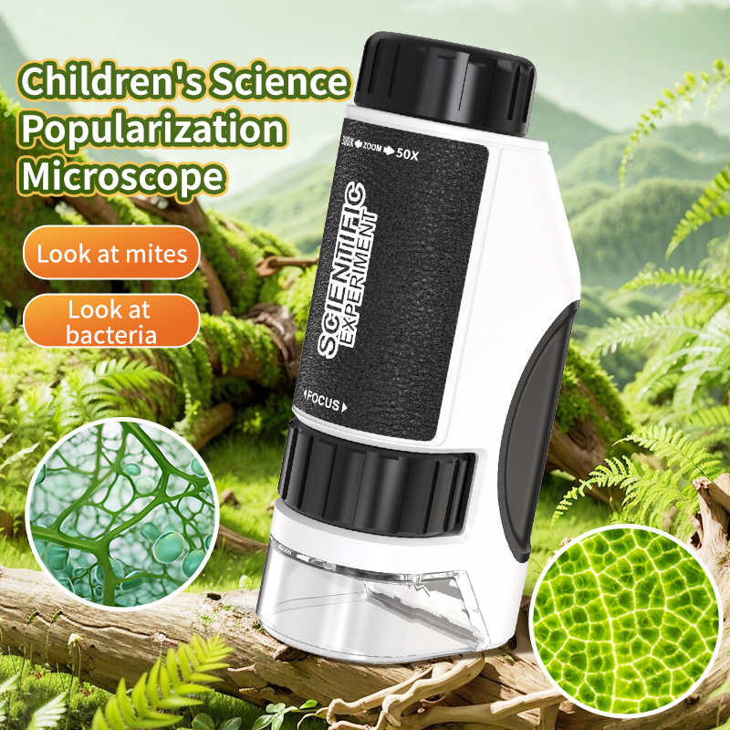 Kids Definition Of Education - Mikroskop Mini Portabel Genggam untuk Anak-anak