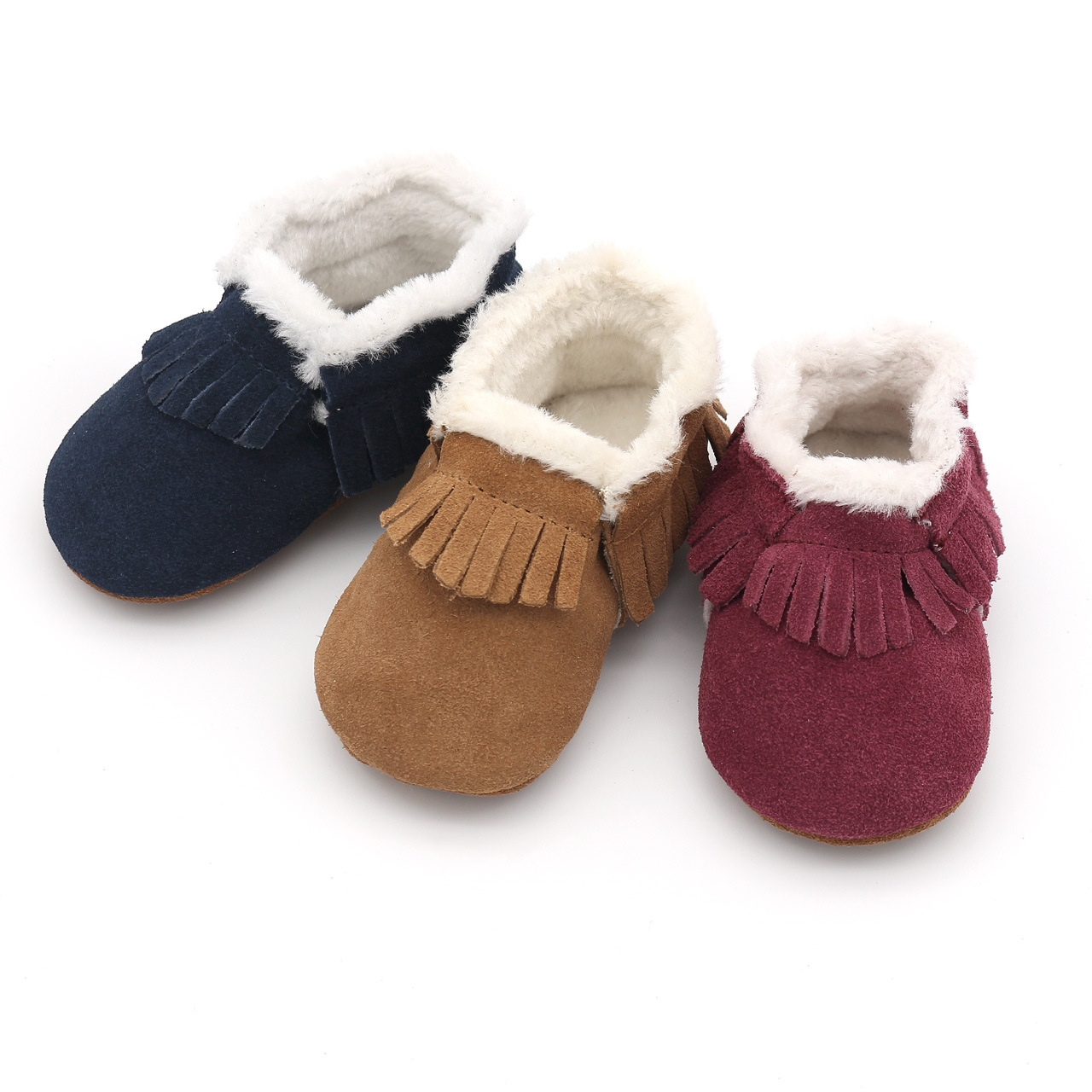 Kids Education Steps - Sepatu Crib kulit bayi kasual, sneaker