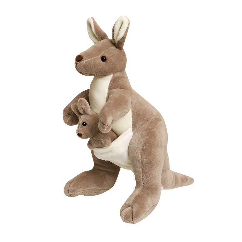 Kangaroo Kids Education - Mainan Mewah Kanguru Bayi Ibu Realistis
