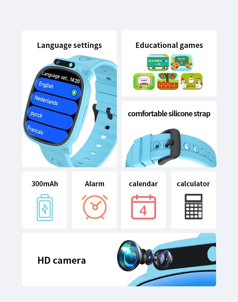 Jam Tangan Pintar Anak H10 Bar - Kids Education Steps ulasan dan harga