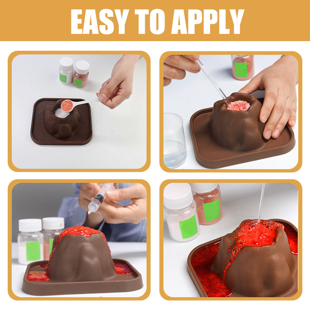 6Pcs Model Gunung Berapi untuk - Science Kit Volcano ulasan dan harga