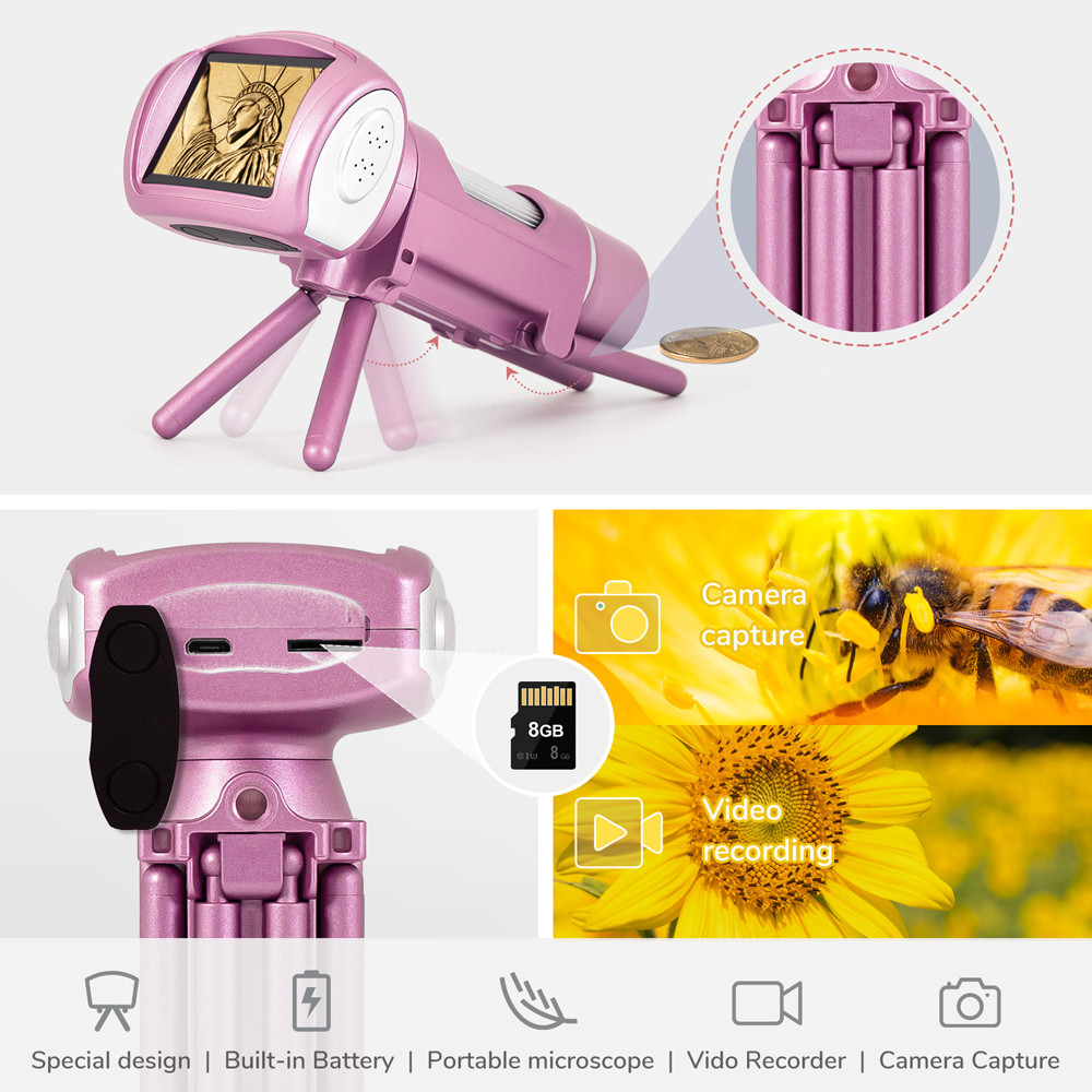 Andonstar 50x-300X LCD Mikrosk - Kids Definition Of Education ulasan dan harga