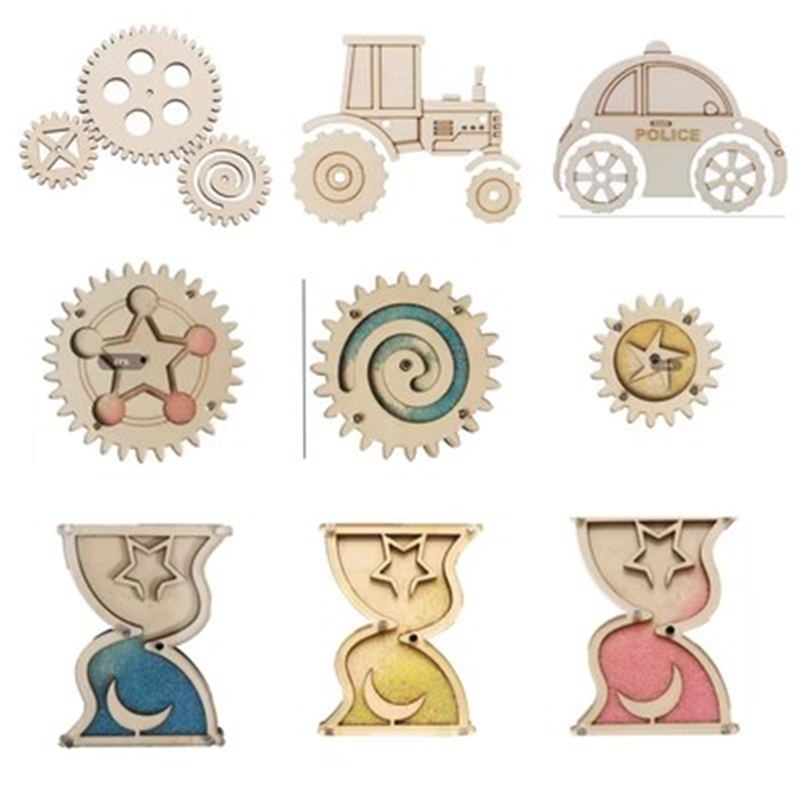 Mainan kayu Montessori mainan  - Kids Educational Box ulasan dan harga