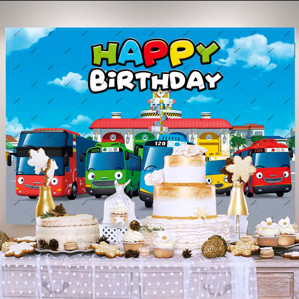 Kartun Anime Bus Kecil Anak-an - Background For Kids Education ulasan dan harga