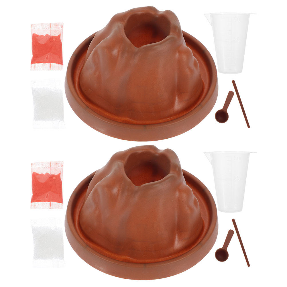 2Set Set Percobaan Letusan Gun - Science Kit Volcano ulasan dan harga