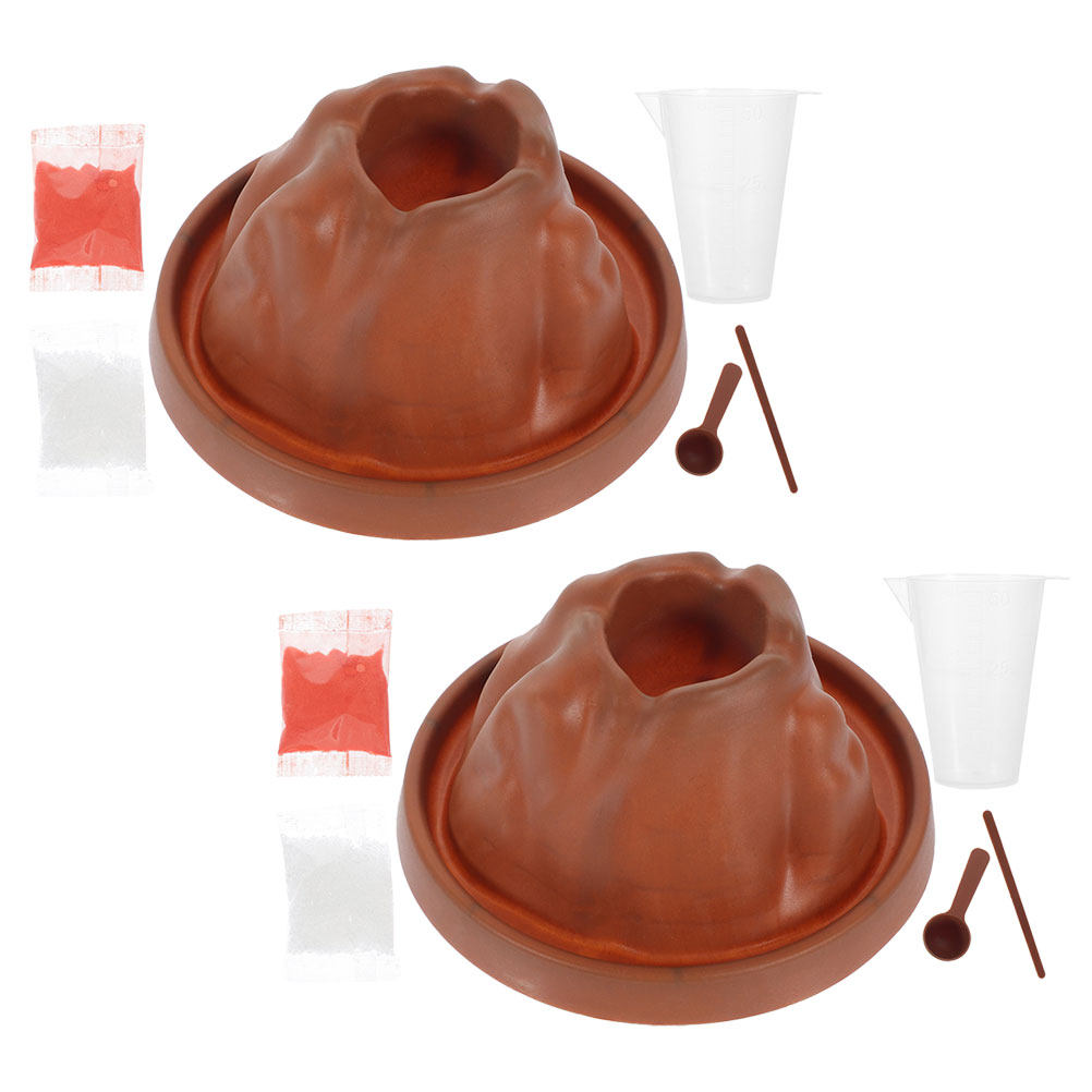 2Set Set Percobaan Letusan Gun - Science Kit Volcano ulasan dan harga