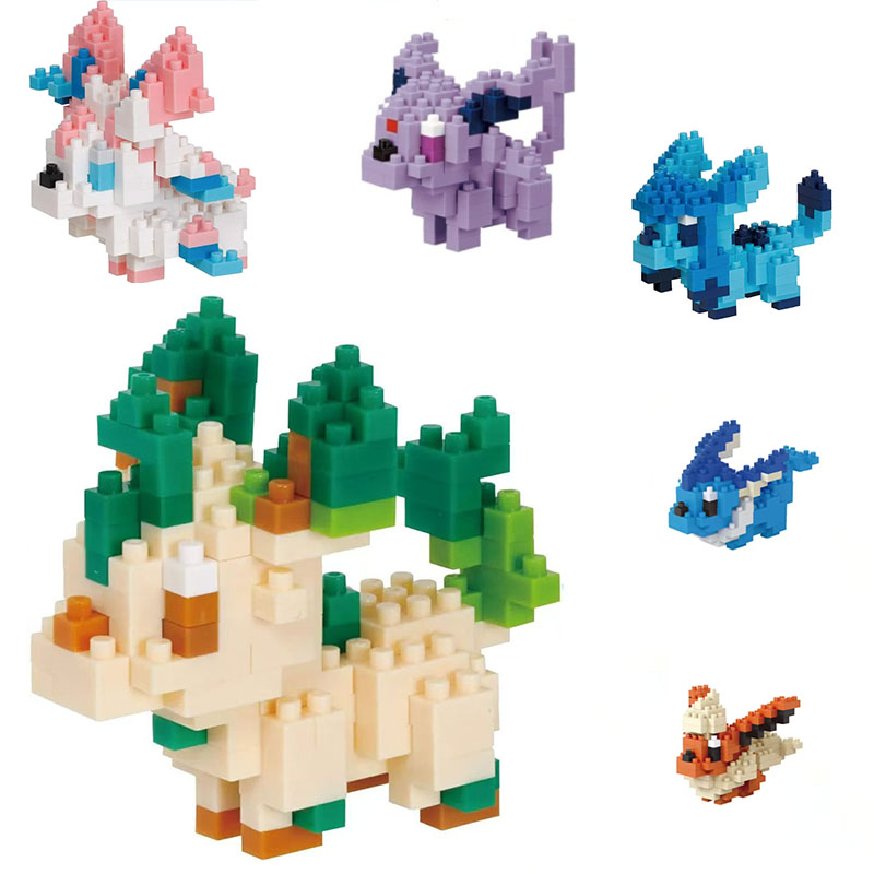 Kawaii Nanoblock Asli Pokemon  - Kids Educational Device ulasan dan harga