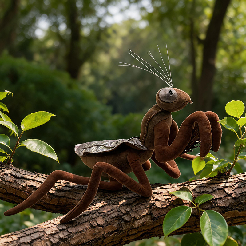 Boneka Mantis Berbulu Lembut M - Kids Education Movies ulasan dan harga