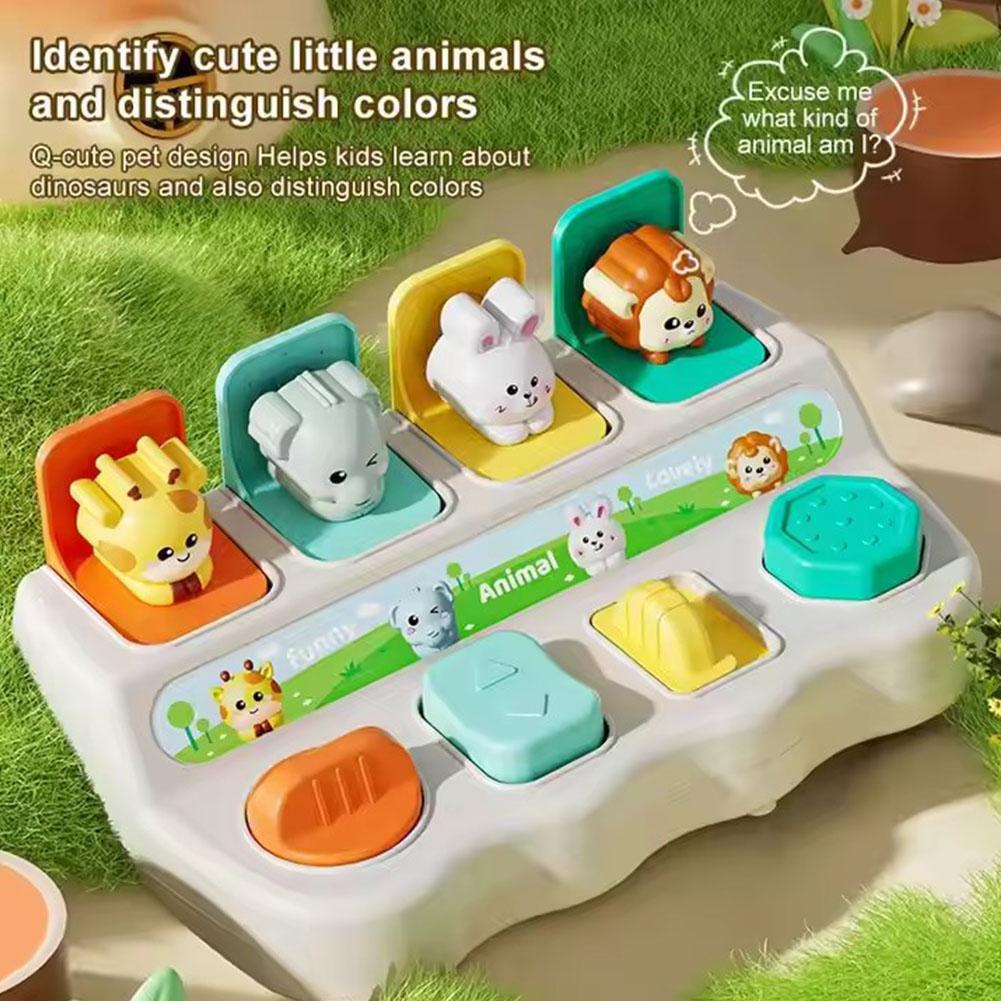 Mainan Hewan Pop Up dan Kotak  - Kids Educational Box ulasan dan harga