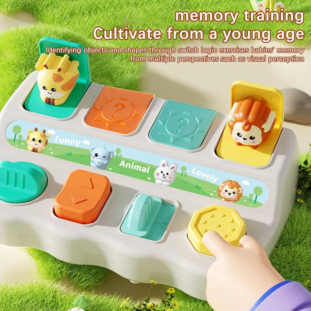 Mainan Hewan Pop Up dan Kotak  - Kids Educational Box ulasan dan harga