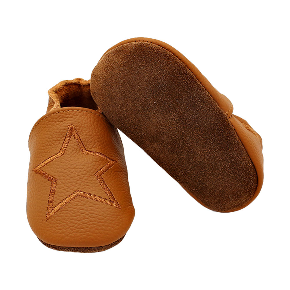 Sepatu Kasual Kulit Sapi Bayi  - Kids Education Steps ulasan dan harga
