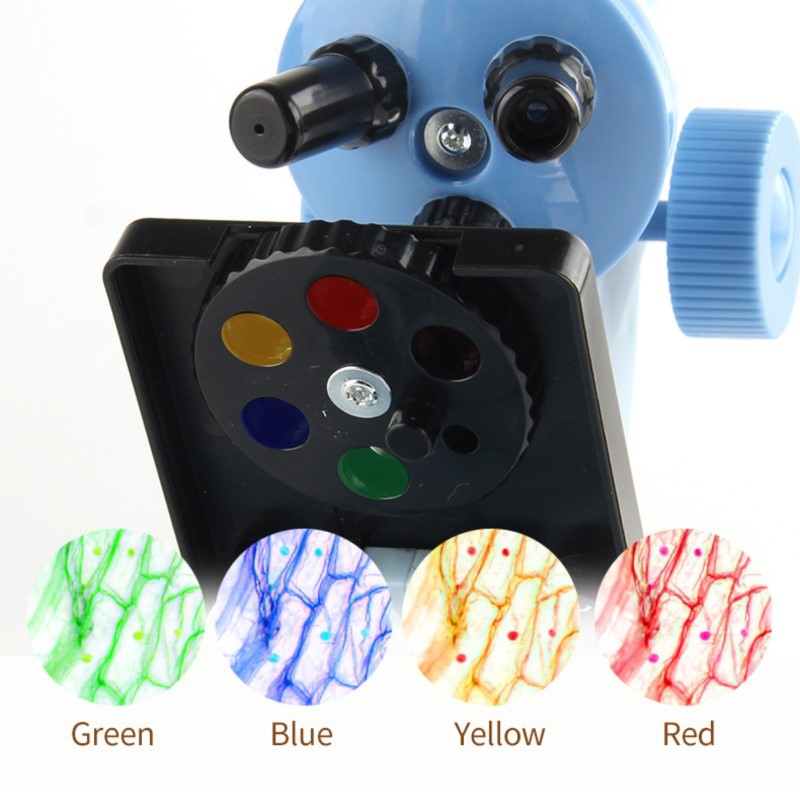 Mikroskop sains anak LED defin - Kids Definition Of Education ulasan dan harga