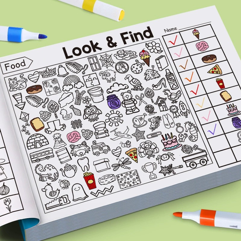 Buku Mewarnai Temukan dan Gamb - Kids Education And You ulasan dan harga