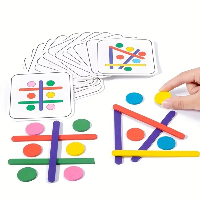 Mainan anak, tongkat pelangi,  - Kids Educational Box ulasan dan harga