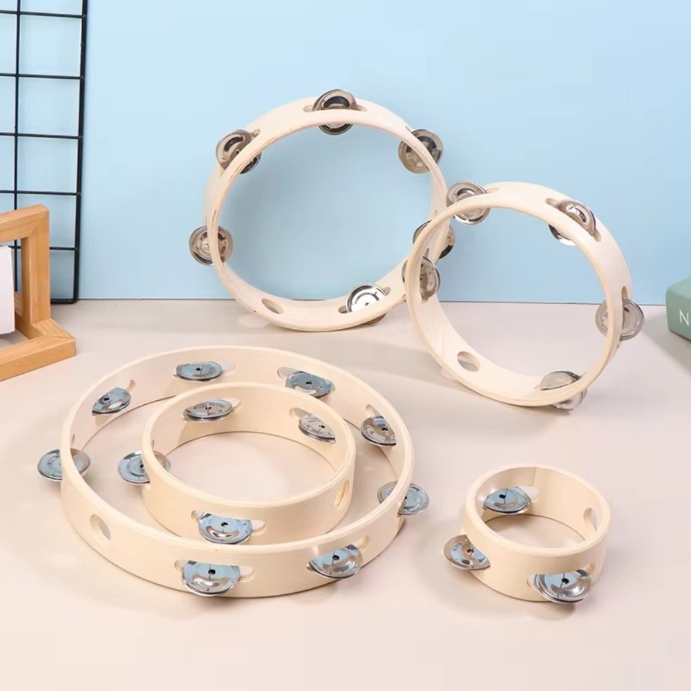 Drum Tangan Kayu Baru Ukuran 4 - Kids Educational Device ulasan dan harga