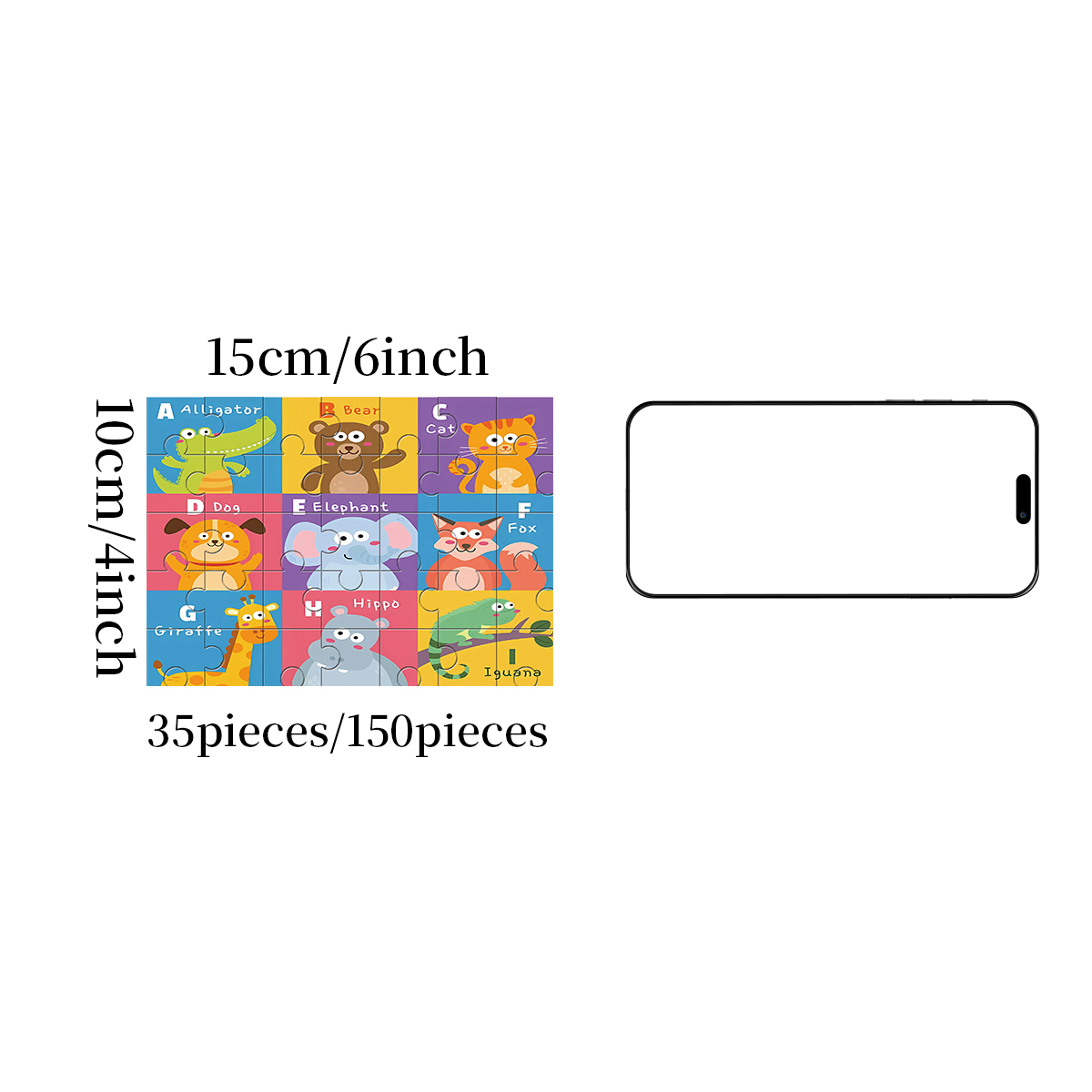 1 Buah Puzzle Jigsaw Kayu Eduk - Kids Education And You ulasan dan harga