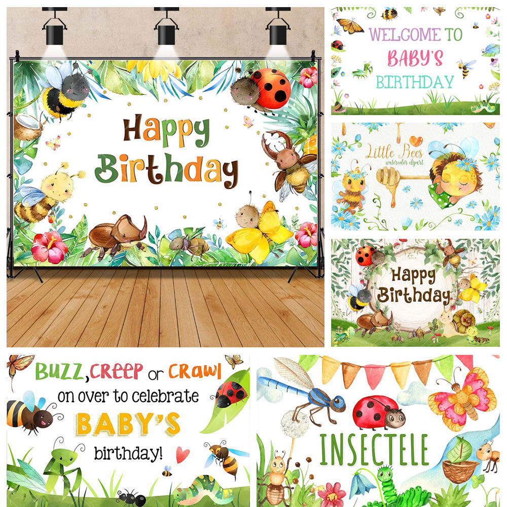 Pesta Serangga Kartun Pendidik - Background For Kids Education ulasan dan harga
