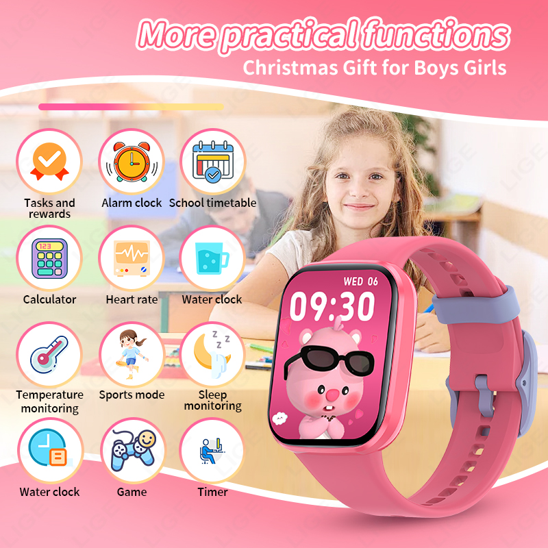 Jam Tangan Pintar Baru Jam Tan - Kids Education Steps ulasan dan harga