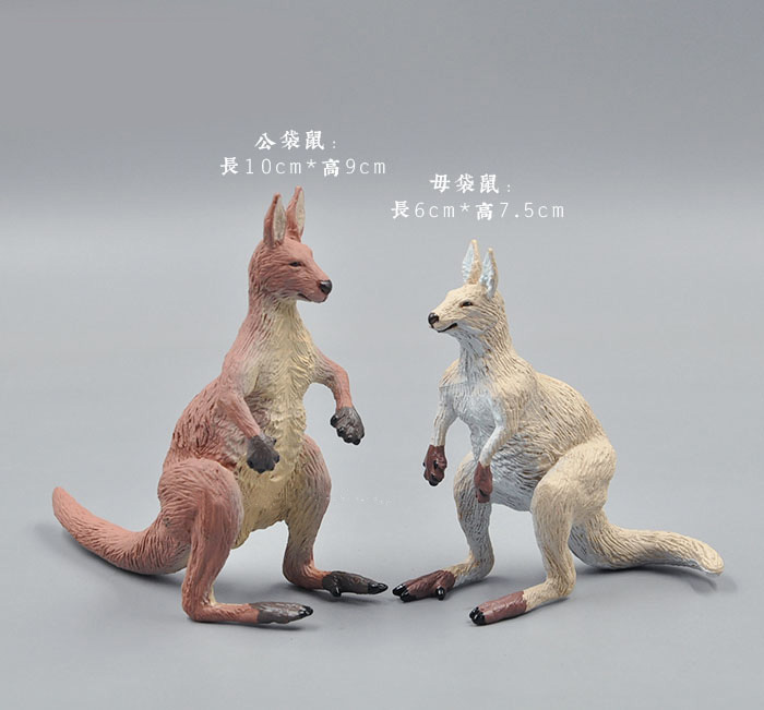 Mainan Model Hewan Simulasi Pa - Kangaroo Kids Education ulasan dan harga
