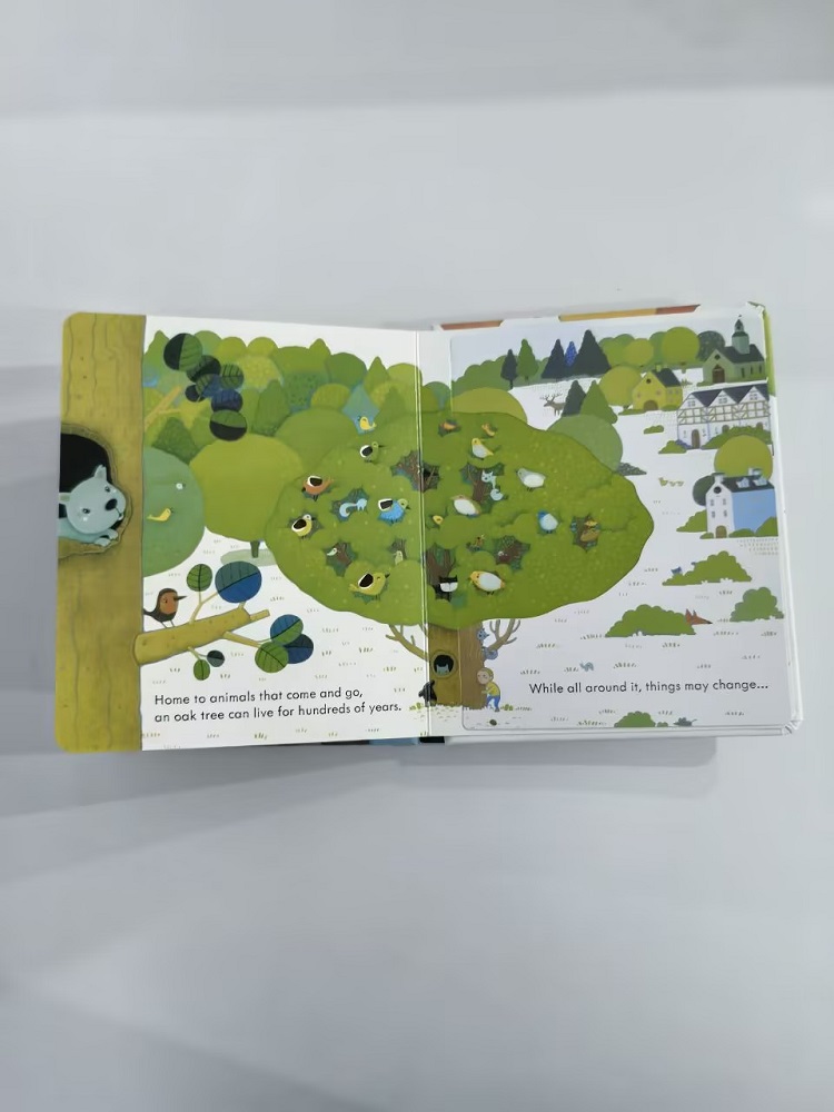 Usborne Peep Inside A Tree 3D  - Kids Early Education Books ulasan dan harga