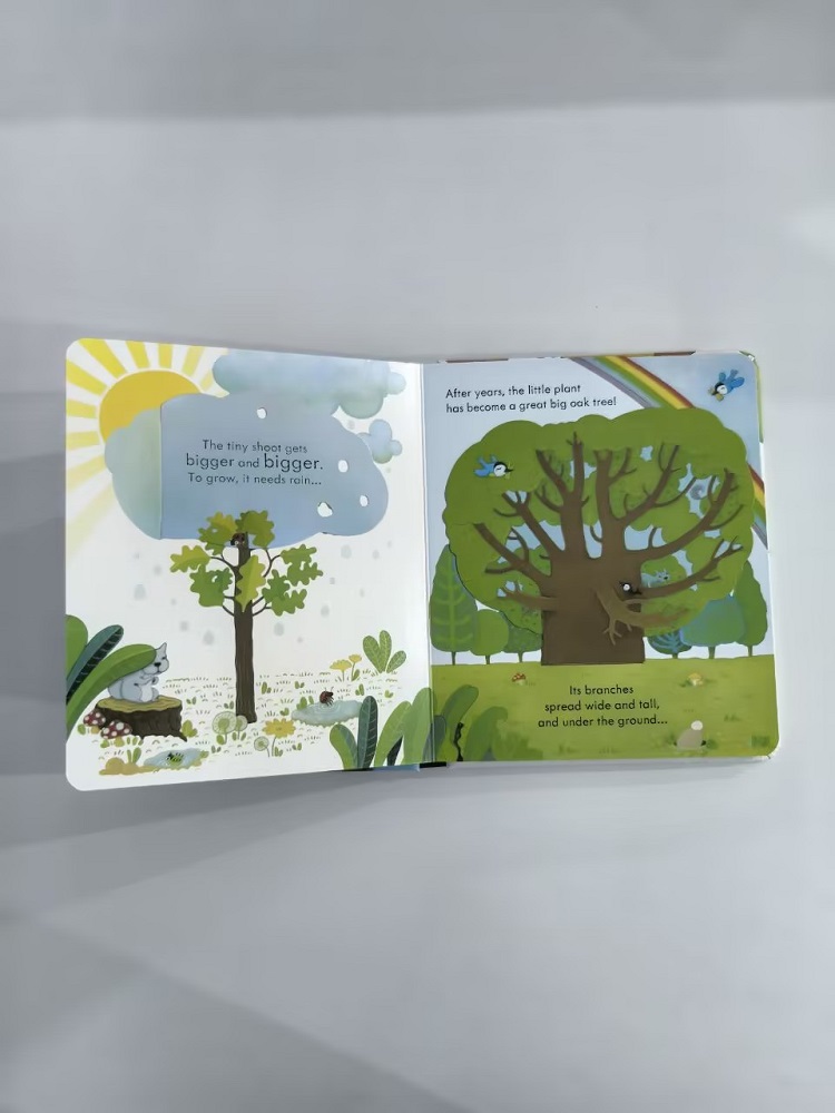 Usborne Peep Inside A Tree 3D  - Kids Early Education Books ulasan dan harga