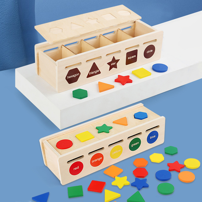 Mainan Montessori 2 in 1 Kotak - Kids Educational Box ulasan dan harga