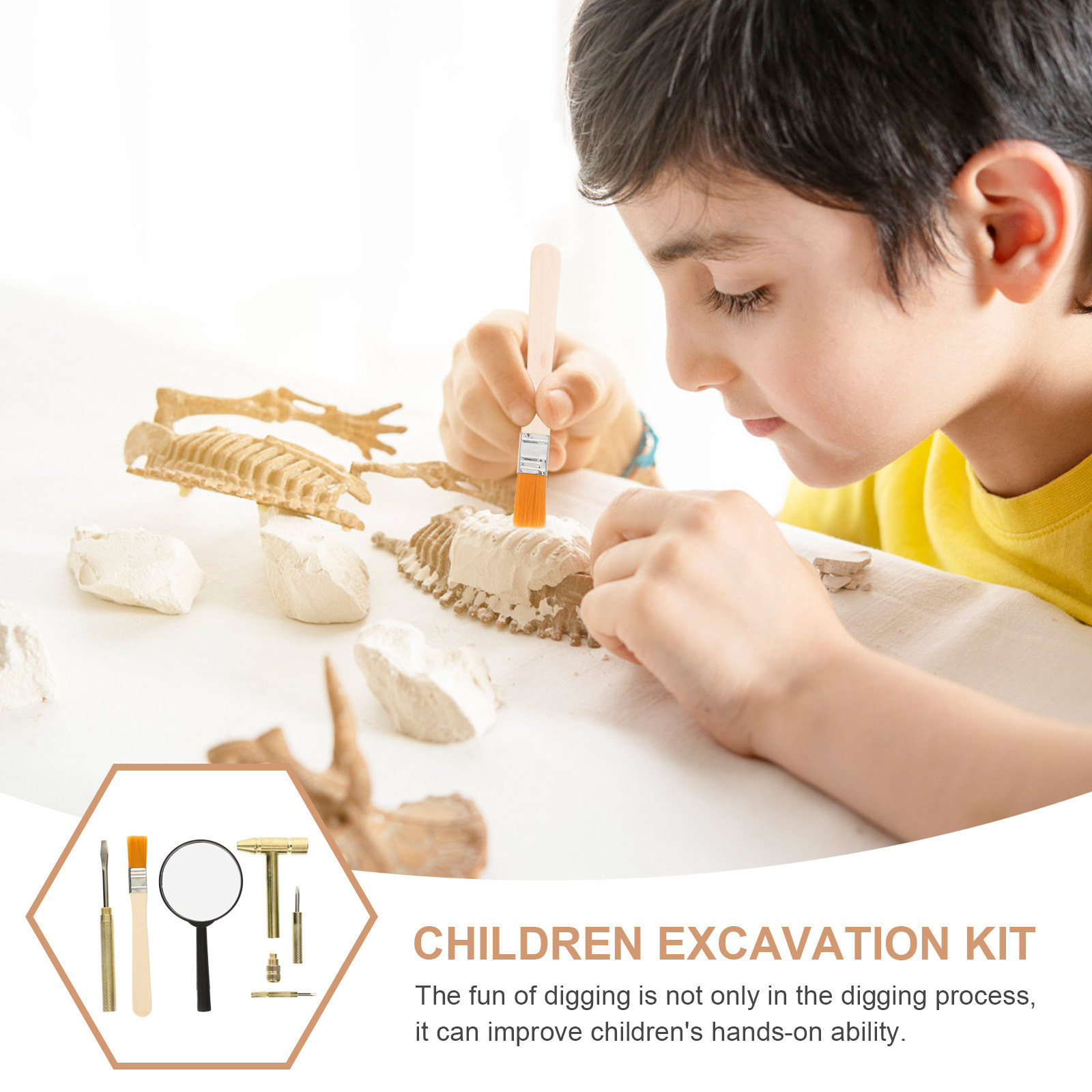 1Set Peralatan Penggalian Eduk - Kids Education Tools ulasan dan harga