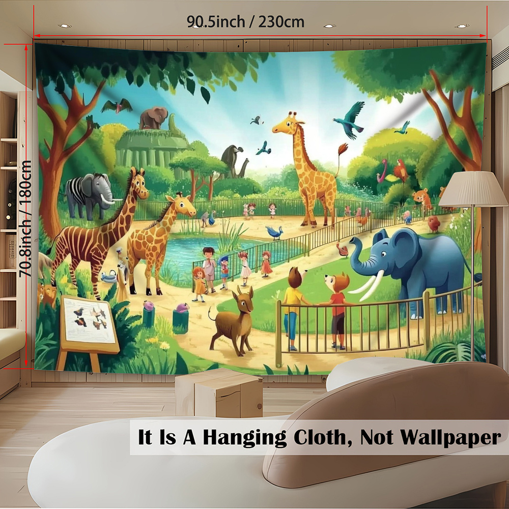 1 Buah Permadani Ruang Bermain - Background For Kids Education ulasan dan harga